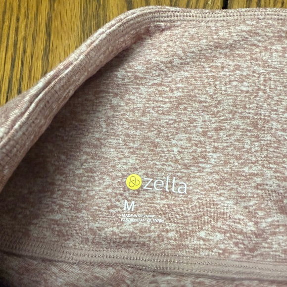 Zella Heathered Pink Leggings - Picture 2 of 6